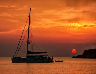 sunset sail